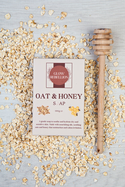 Oat &amp; Honey Soap Bar - Glow Rebellion