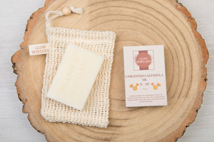 Unscented Calendula Oil Soap Bar Glow Rebellion