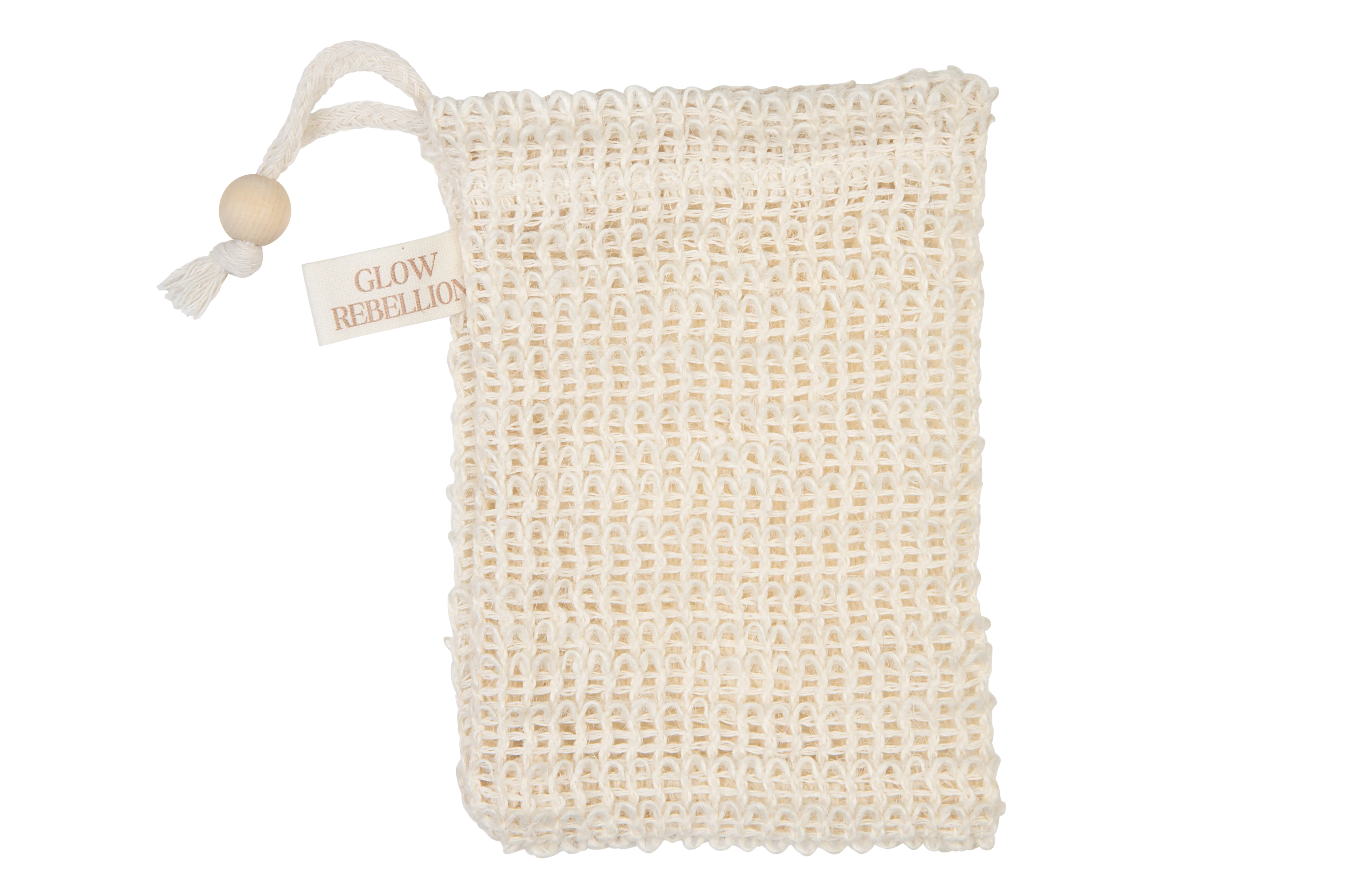 Biodegradable Sisal Soap Bag Glow Rebellion