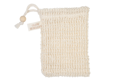 Biodegradable Sisal Soap Bag Glow Rebellion