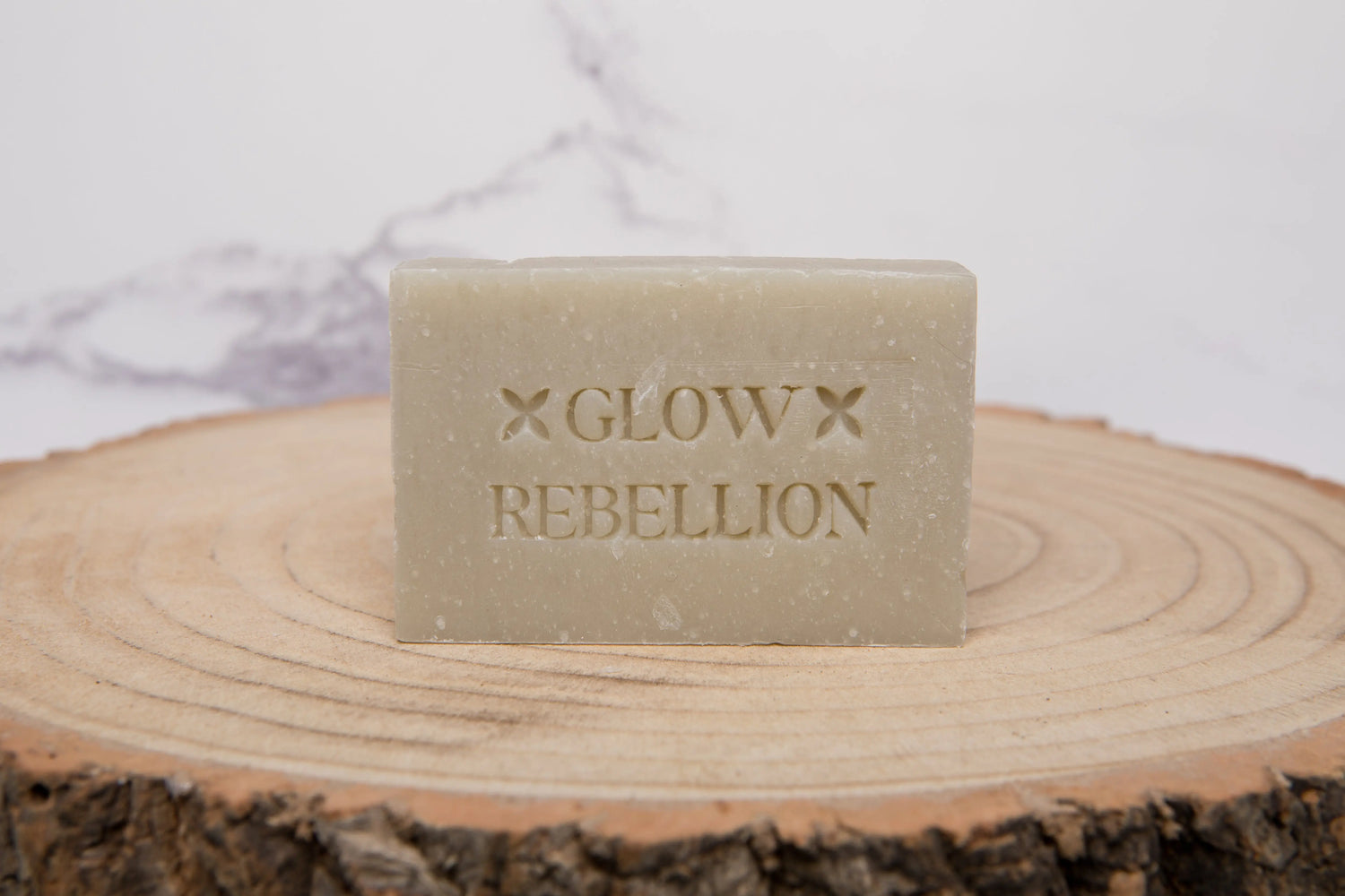 Tea Tree &amp; Bentonite Clay Soap Bar Glow Rebellion