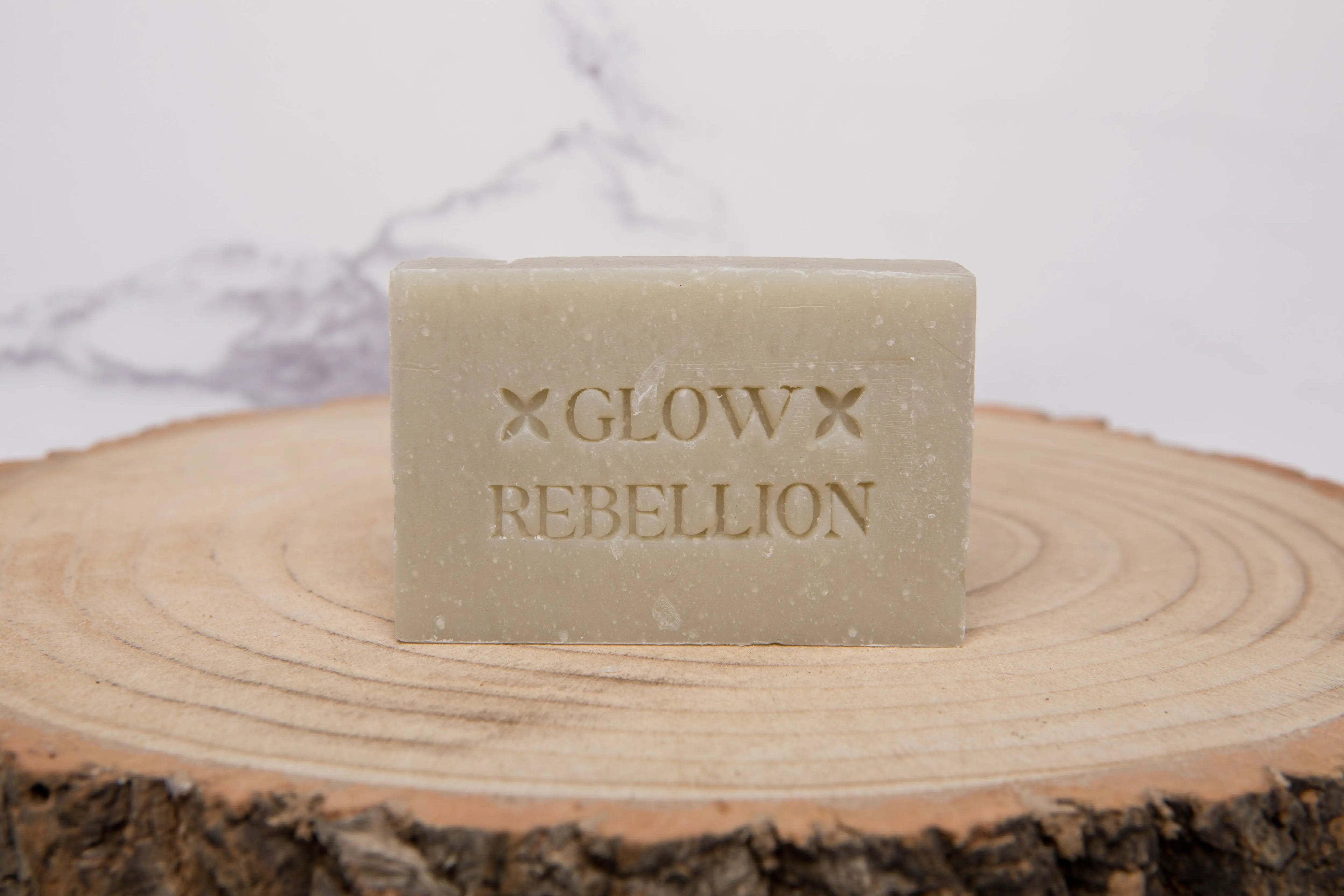 Tea Tree &amp; Bentonite Clay Soap Bar Glow Rebellion