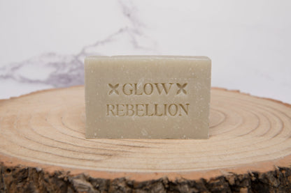 Tea Tree &amp; Bentonite Clay Soap Bar Glow Rebellion