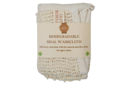 Biodegradable Sisal Washcloth Glow Rebellion