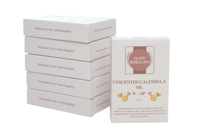 Unscented Calendula Oil Soap Bar Glow Rebellion