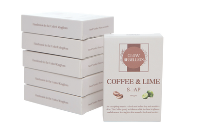 Coffee &amp; Lime Soap Bar Glow Rebellion