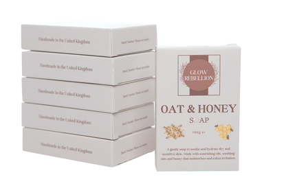 Oat &amp; Honey Soap Bar Glow Rebellion
