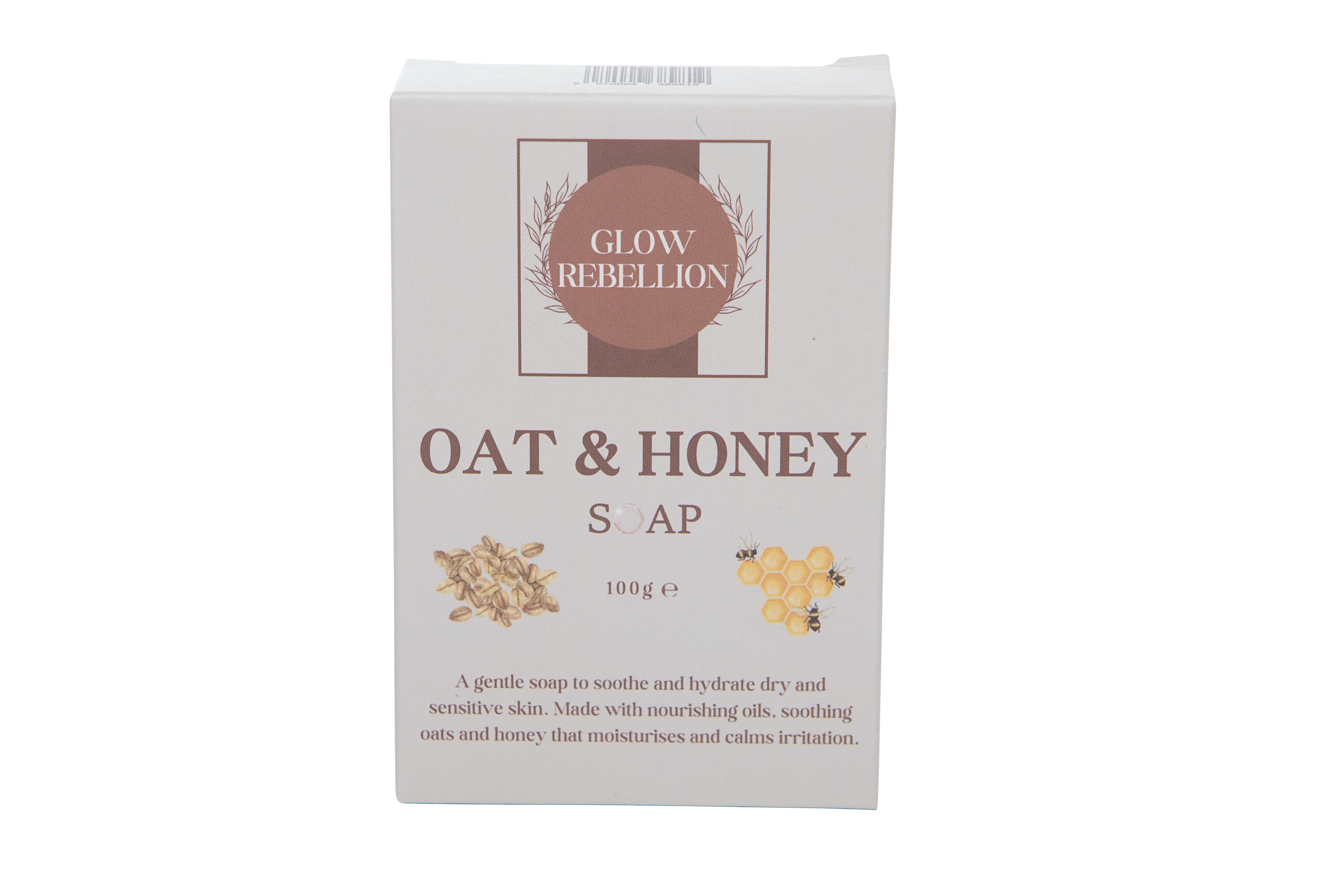 Oat &amp; Honey Soap Bar - Glow Rebellion