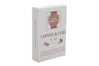 Coffee &amp; Lime Soap Bar Glow Rebellion