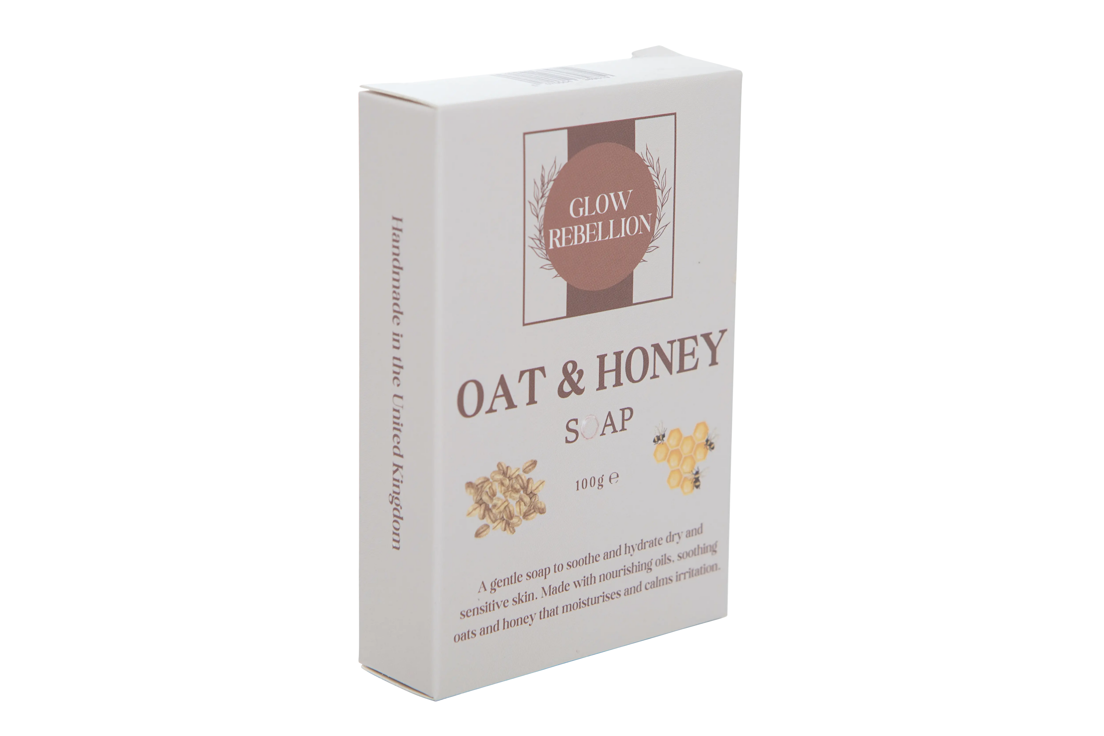 Oat &amp; Honey Soap Bar - Glow Rebellion