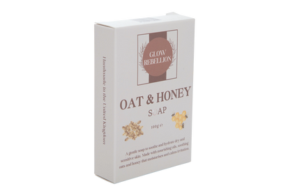 Oat &amp; Honey Soap Bar - Glow Rebellion