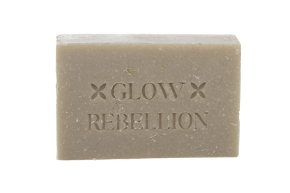 Cedarwood, Lemongrass, Hemp, Seaweed &amp; Green Clay Soap Bar Glow Rebellion